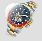 NAVIFORCE NFS1003 Men Waterproof Watch Yellow Blue Red 8 1