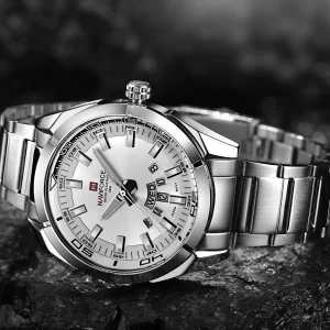 Naviforce NF9038 Men Wristwatch Silver 3