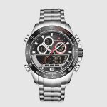 Naviforce NF9188 Men Digital Watch Silver Black 10 1