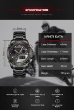 Naviforce Nf 9171 Men Analog Watch Black 6