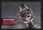 Naviforce Nf 9171 Quartz Wristwatch Coffee 11