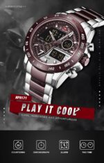 Naviforce Nf 9171 Quartz Wristwatch Coffee 5