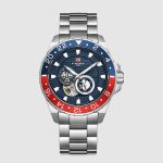 naviforce nfs1003 mechanical watch blue red