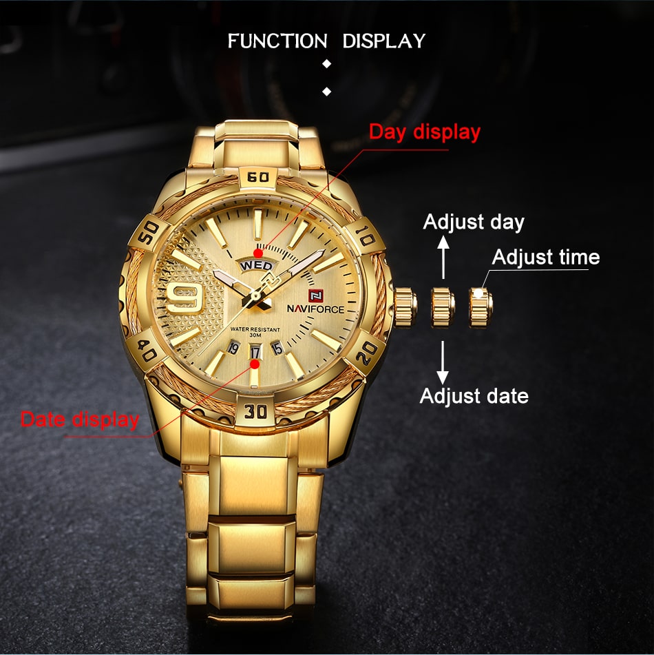 Naviforce NF9117S Business Casual Watch 