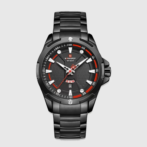 Naviforce NF9161 Men Casual Wristwatch Black 1