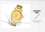 Naviforce NF9161 Men Casual Wristwatch Gold 6