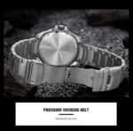 Naviforce NF9161 Men Casual Wristwatch Silver Black 14