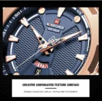 Naviforce NF9161 Wrist Watch Blue Rose Gold 11