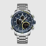 Naviforce-NF9182-Men-Wristwatch-Silver-Blue