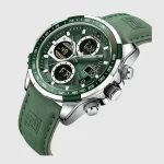 Naviforce NF9197L Wrist Watch Silver Green 21
