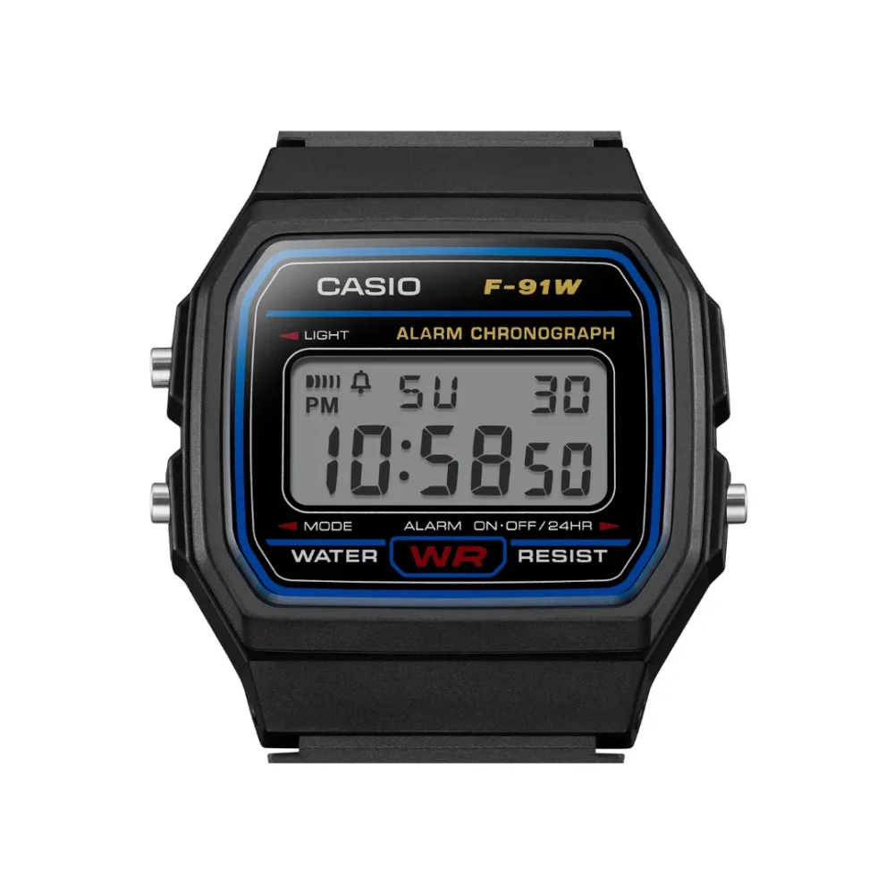 Casio F-91W -1 Classic Digital Watch (5)